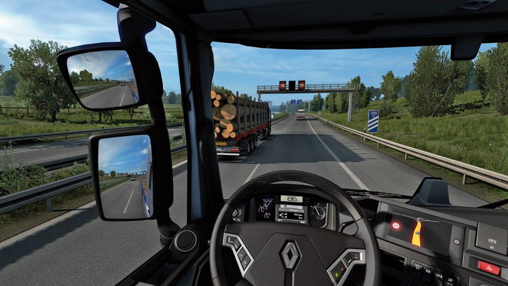 Zrzut ekranu z gry Euro Truck Simulator 2