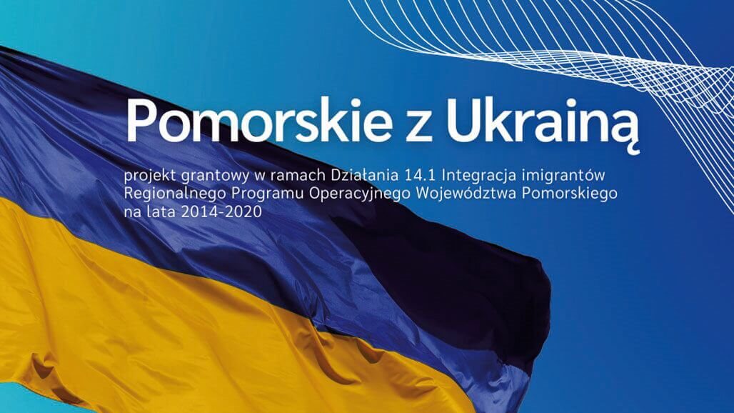 Plansza projektu „Pomorskie z Ukrainą”